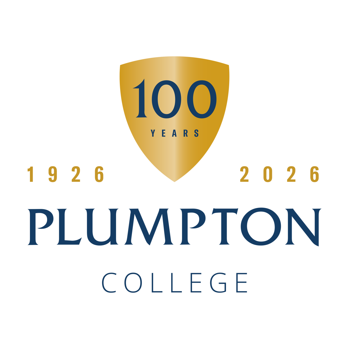 Plumpton Centenary Logo V3